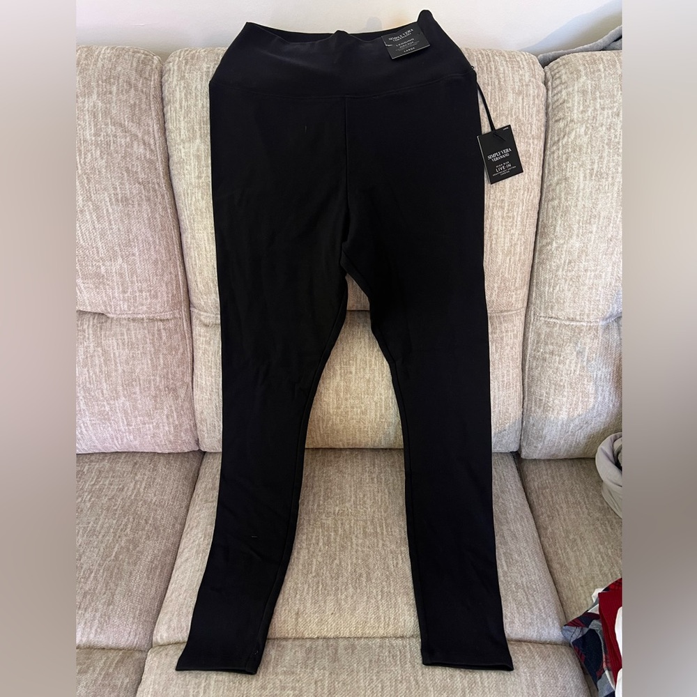 Simply Vera-Vera Wang Leggings -New, with tags